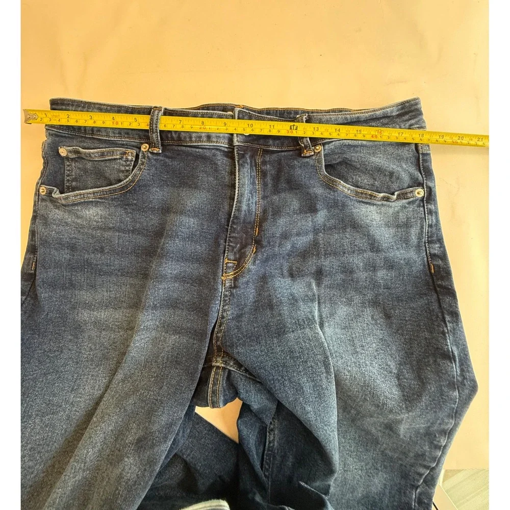 DKNY Bedford Mens Sz‎ W36 L32 Dark Wash Denim Jeans Slim Fit Casual